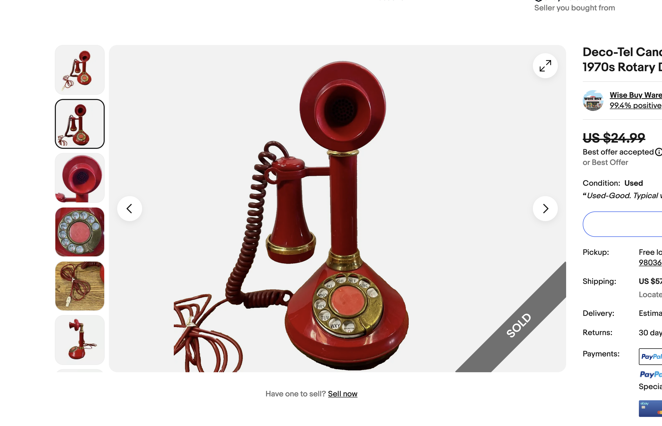 picture of a vintage telephone